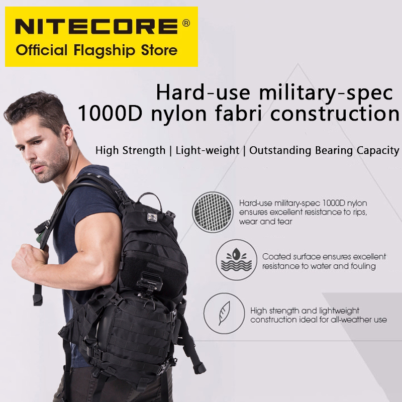NITECORE BP20 20L Travel Backp - đánh giá và giá Rucksack Military Style