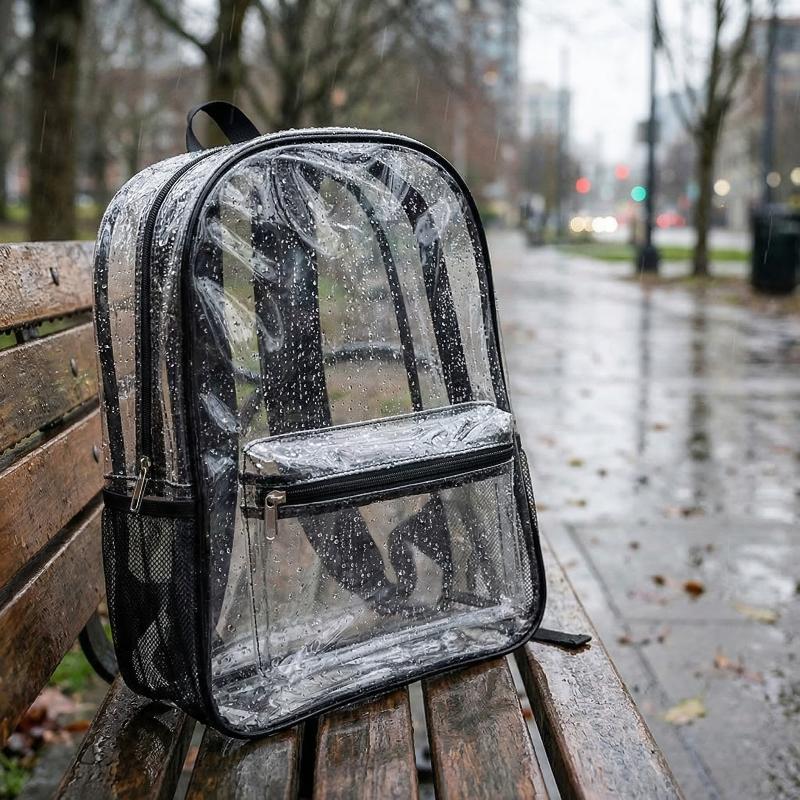 Transparent PVC Outdoor Sports - đánh giá và giá Canvas Backpack Casual