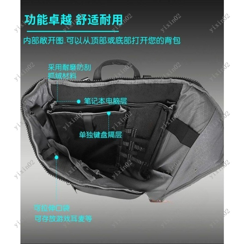 Large Capacity Laptop Backpack - đánh giá và giá Rain Cover Backpack