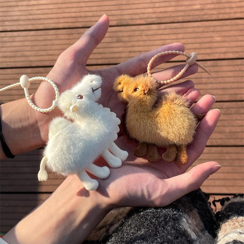 1PCS Mini Camel Plush Keychain - đánh giá và giá Mini Backpack Purse