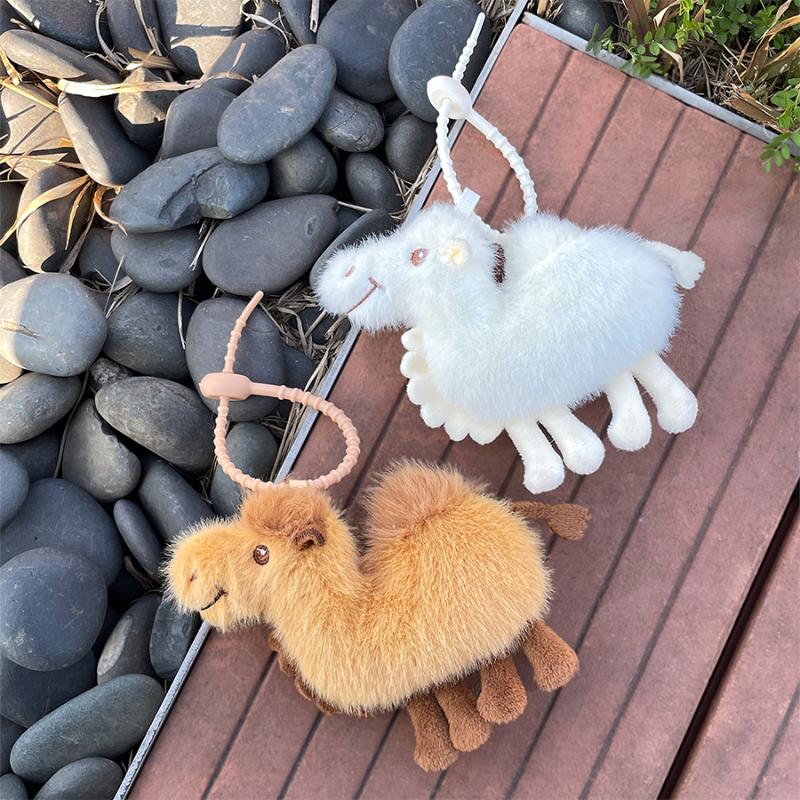 1PCS Mini Camel Plush Keychain - đánh giá và giá Mini Backpack Purse