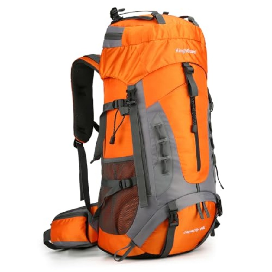 60L Hiking Backpack for Men an - đánh giá và giá Rain Cover Backpack