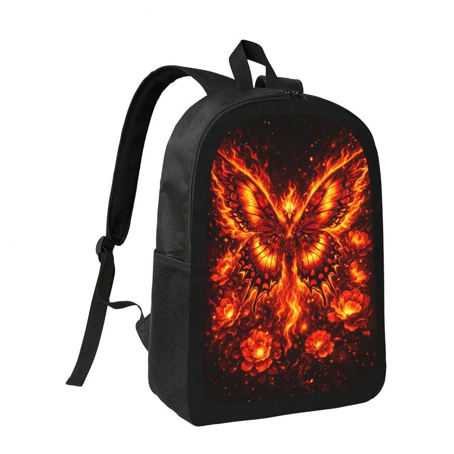 Flame Phoenix Butterfly Backpa - đánh giá và giá Fashion Backpack Women