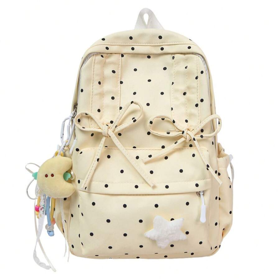 Cute Polka Dot Small Backpack  - đánh giá và giá Fashion Backpack Women