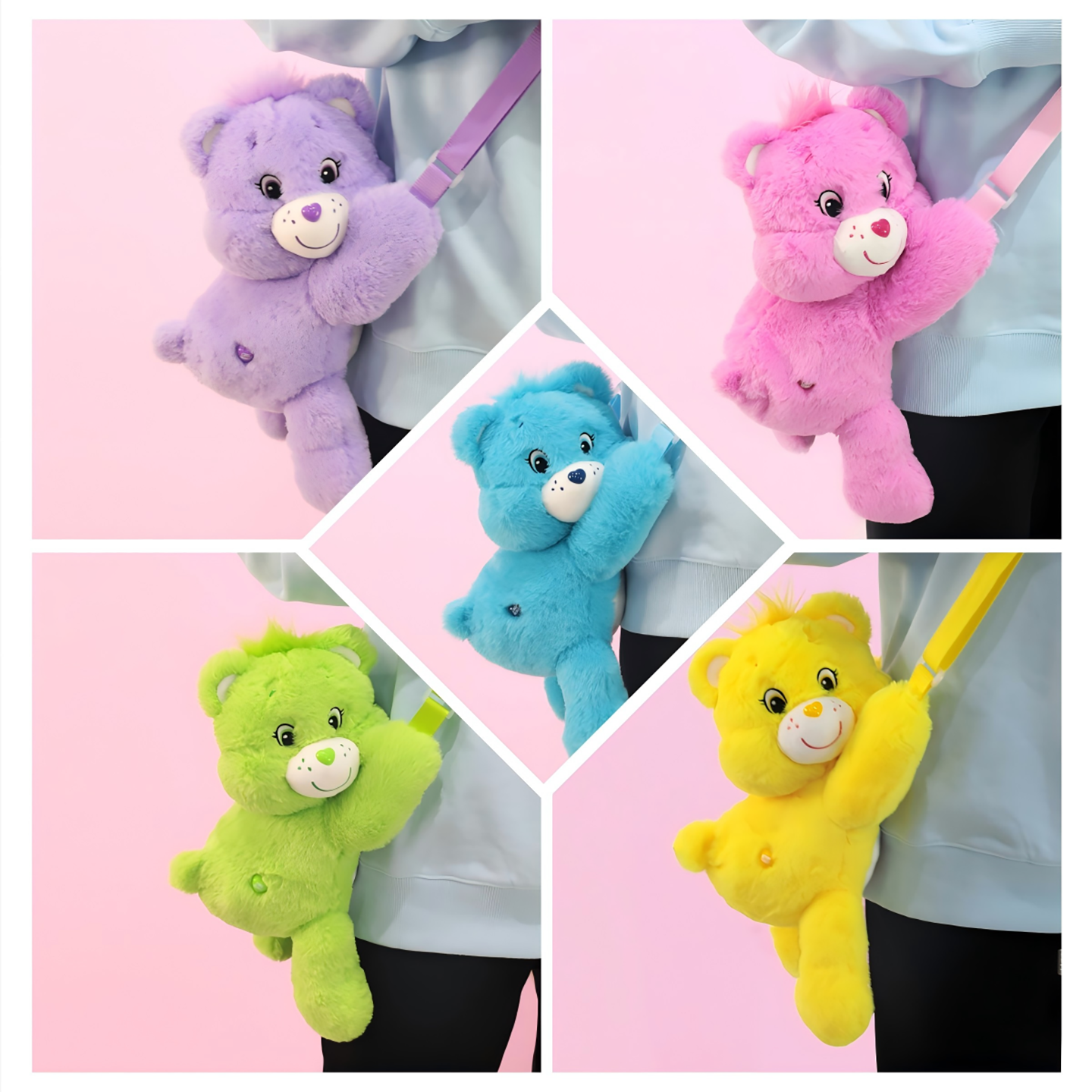 Care Bears Cute Plush Crossbod - đánh giá và giá Mini Backpack Purse