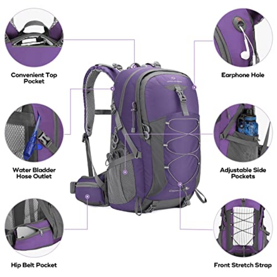 Hiking Backpack, Camping Backp - đánh giá và giá Rain Cover Backpack