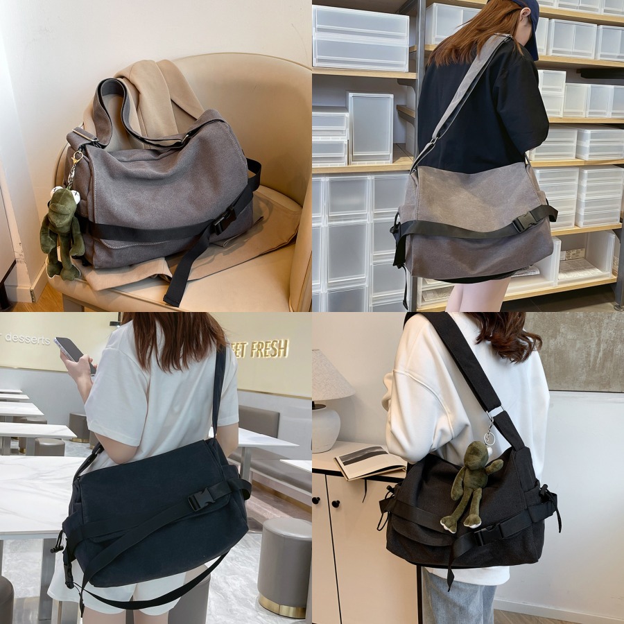 【New Arrival】Black Canvas Cros - đánh giá và giá Canvas Backpack Casual