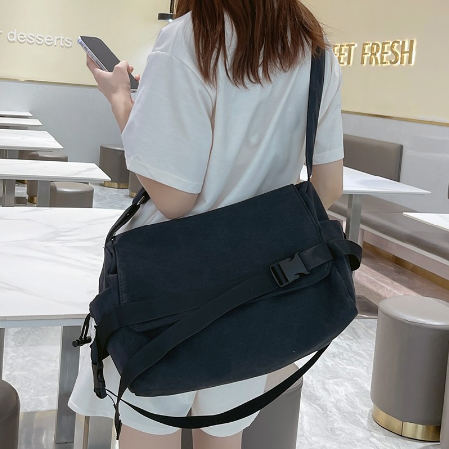【New Arrival】Black Canvas Cros - đánh giá và giá Canvas Backpack Casual
