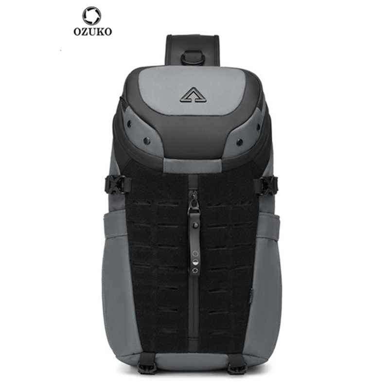 Ozuko Chest Bag Cross bag men  - đánh giá và giá Travel Backpack Anti Theft