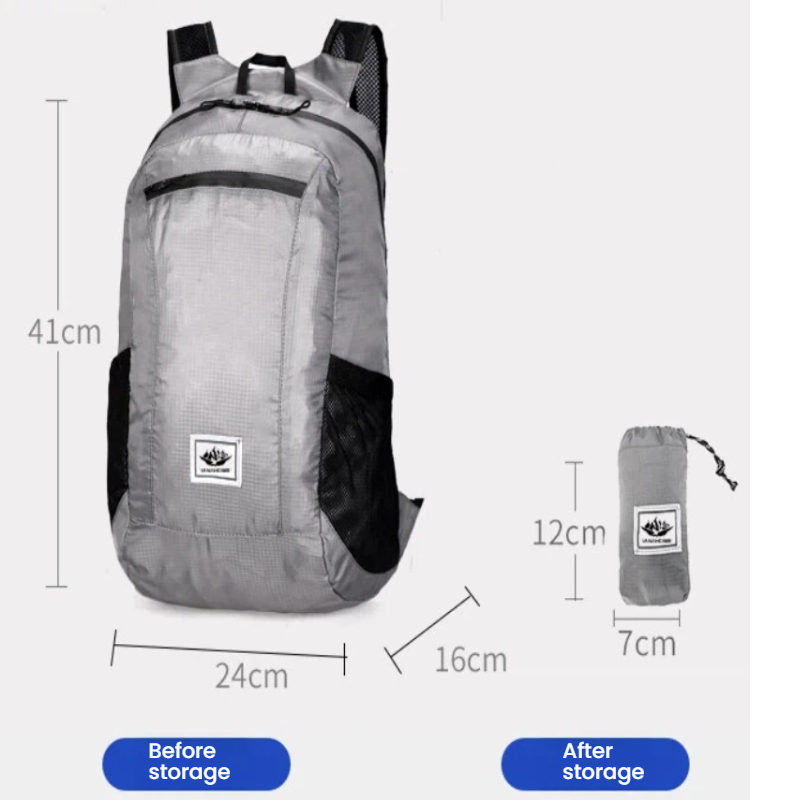 Ultra Light Outdoor Hiking Cyc - đánh giá và giá Foldable Backpack Small