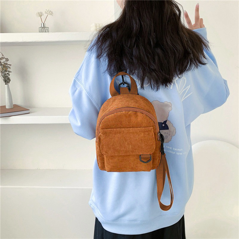 Korean Minimal Square Mini Bac - đánh giá và giá Mini Backpack Purse