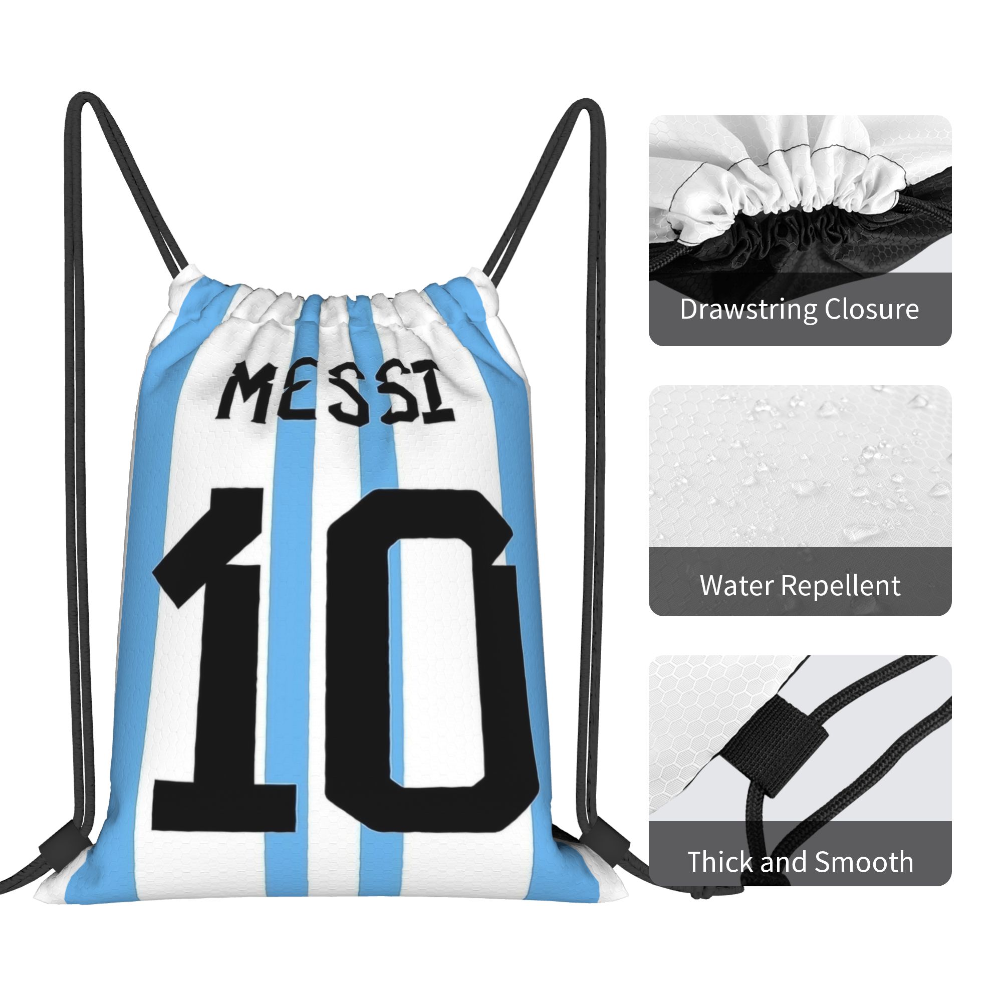 Messis 10 Soccer Football Draw - đánh giá và giá Drawstring Gym Bag