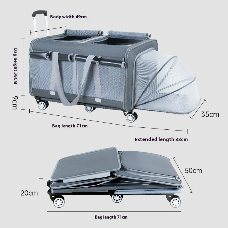 Super Large Capacity Pet Trans - đánh giá và giá Foldable Backpack Small