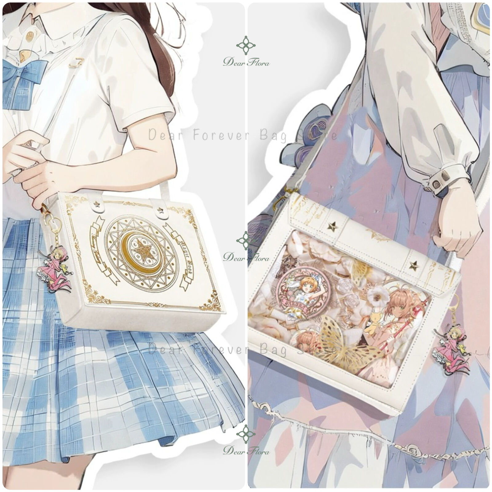 Y2K Magic Book Lolita Ita Bag  - đánh giá và giá Mini Backpack Purse