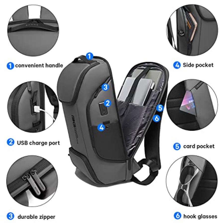 Business Laptop Smart backpack - đánh giá và giá Laptop Backpack 15.6