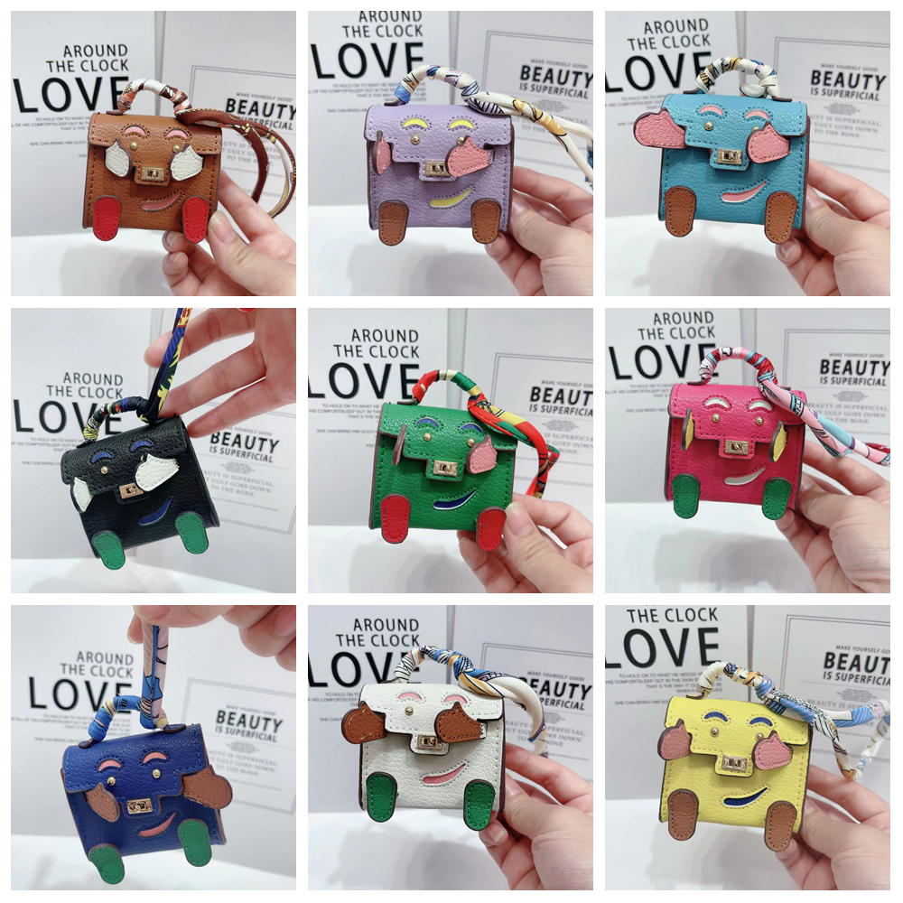 Mini Handmade Bag Keychain Tin - đánh giá và giá Mini Backpack Purse