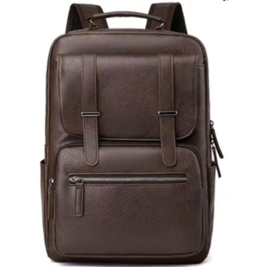 PU Leather Backpack For Men An - đánh giá và giá Leather Backpack Vintage