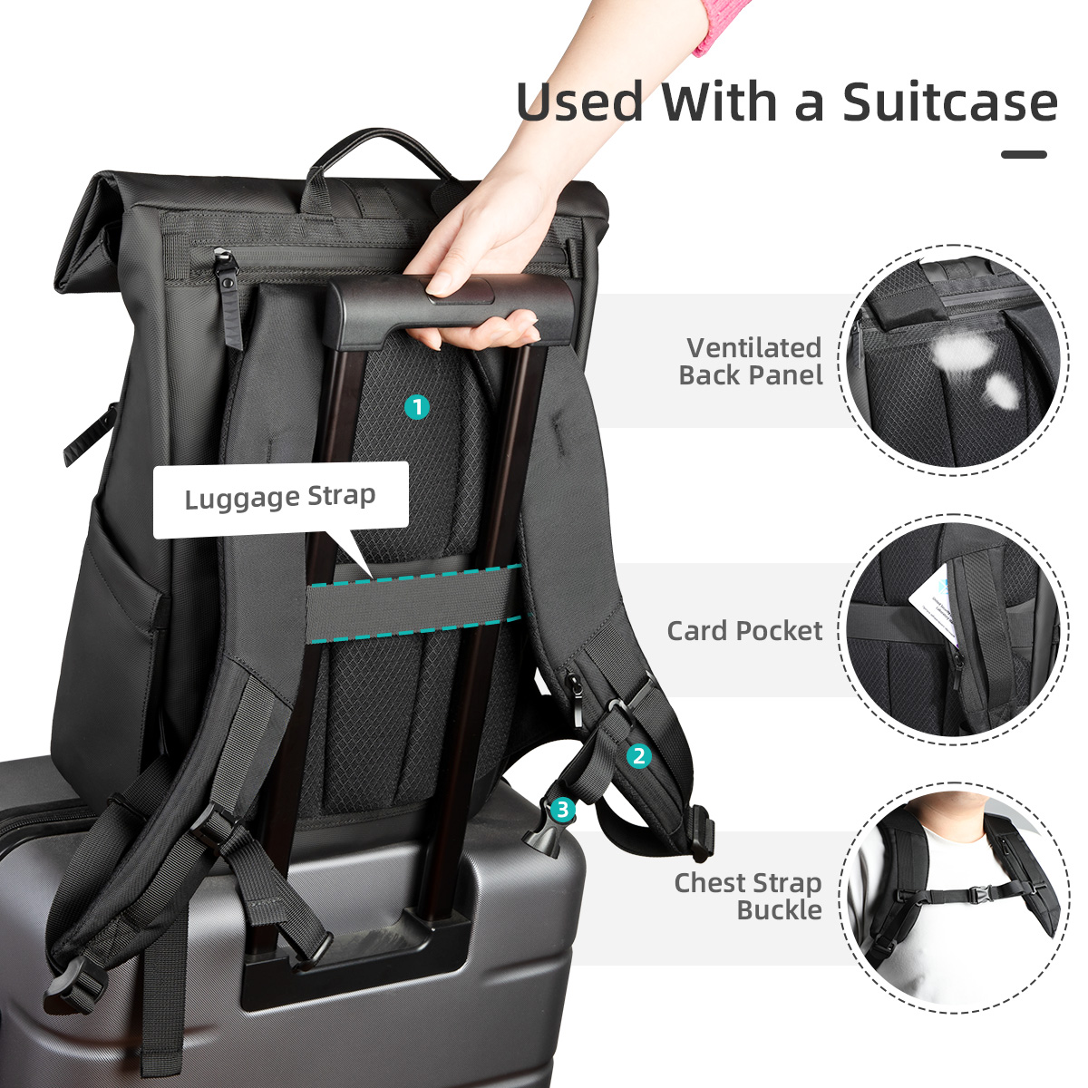HK Multifunctional Travel Back - đánh giá và giá Hiking Backpack Waterproof