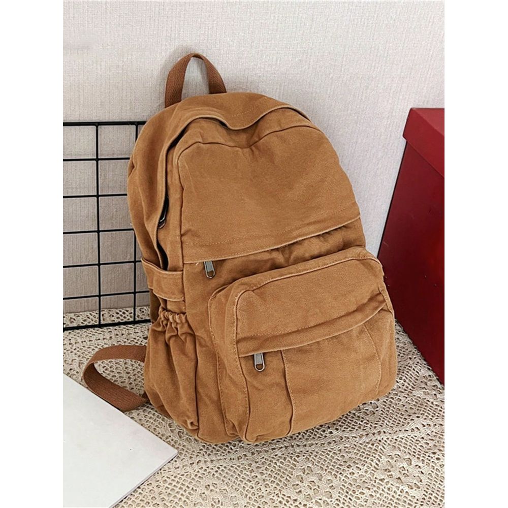 Fashionable Canvas Backpack Fo - đánh giá và giá School Backpack Teen