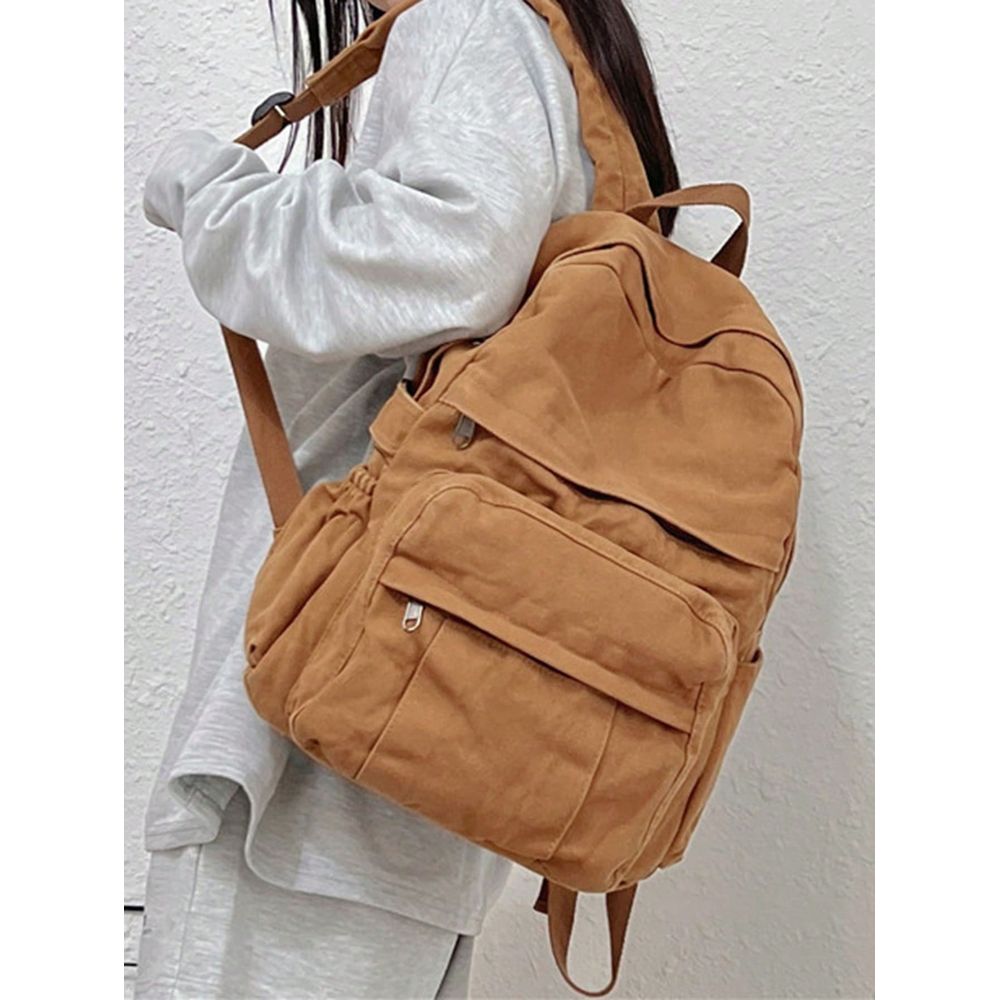 Fashionable Canvas Backpack Fo - đánh giá và giá School Backpack Teen