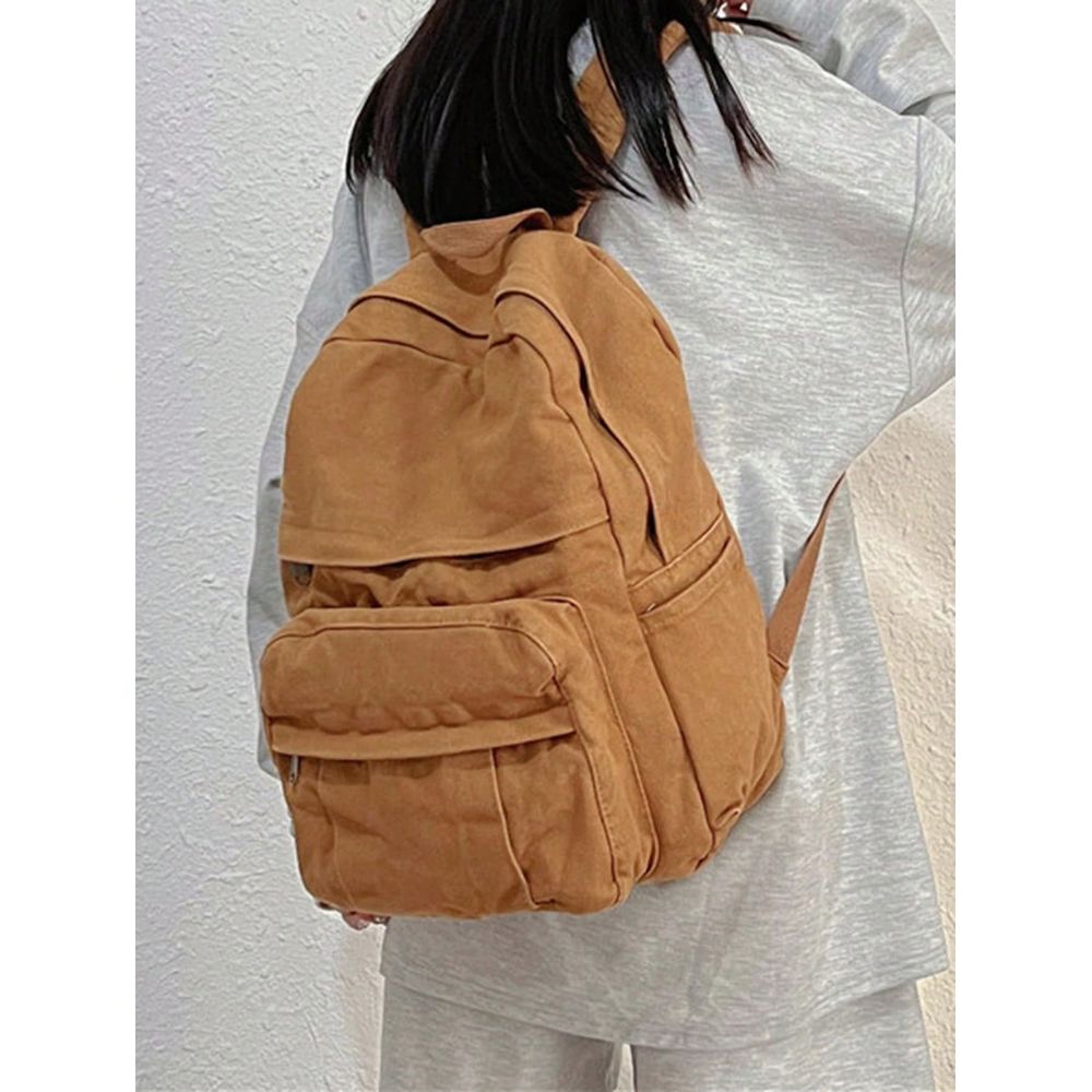 Fashionable Canvas Backpack Fo - đánh giá và giá School Backpack Teen