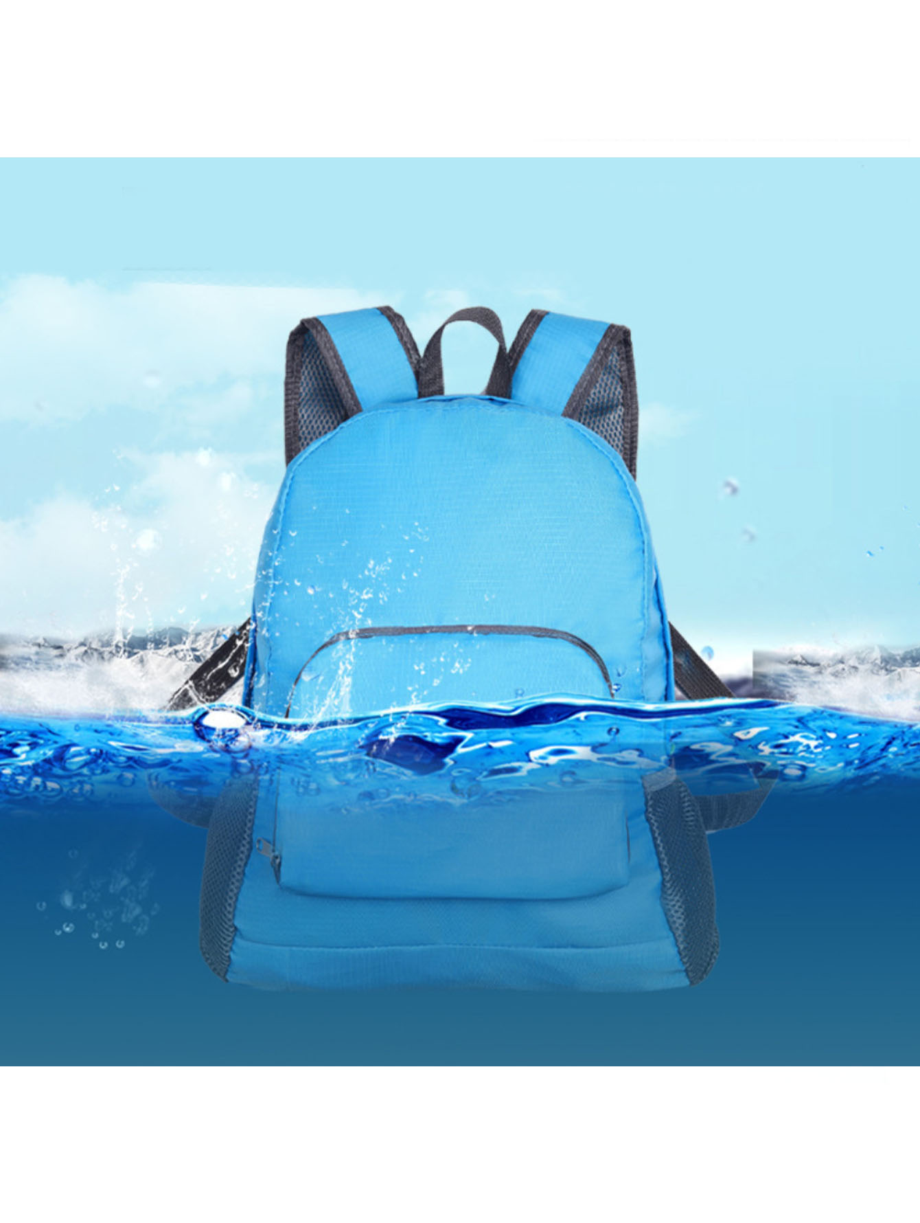 Foldable travel bag, lightweig - đánh giá và giá Foldable Backpack Small