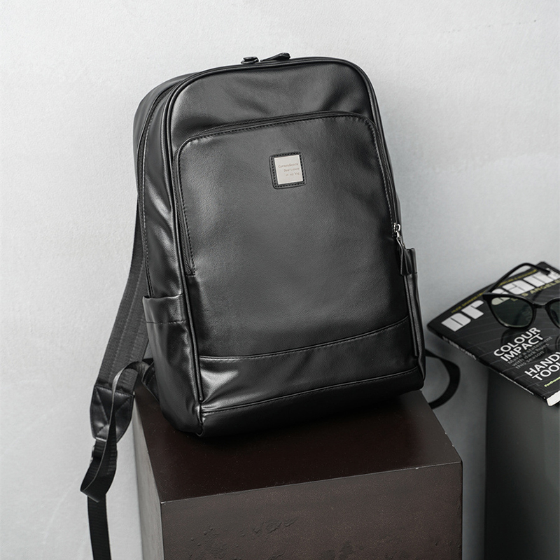 Man's PU Leather Backpack Exec - đánh giá và giá Leather Backpack Vintage
