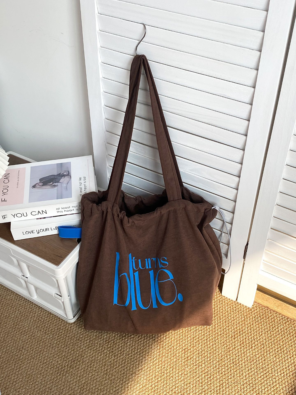 New Fashionable Simple Letters - đánh giá và giá Drawstring Gym Bag