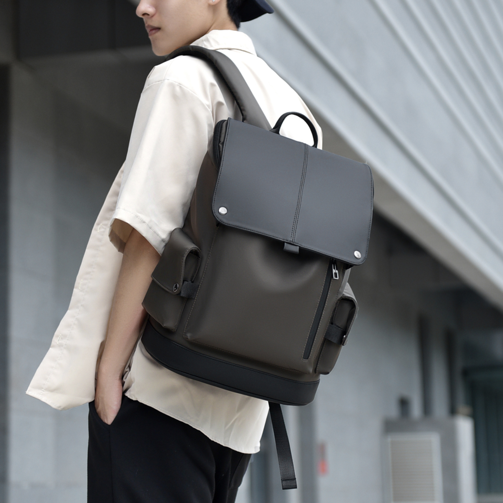15.6in Laptop Backpack Oxford  - đánh giá và giá Hiking Backpack Waterproof