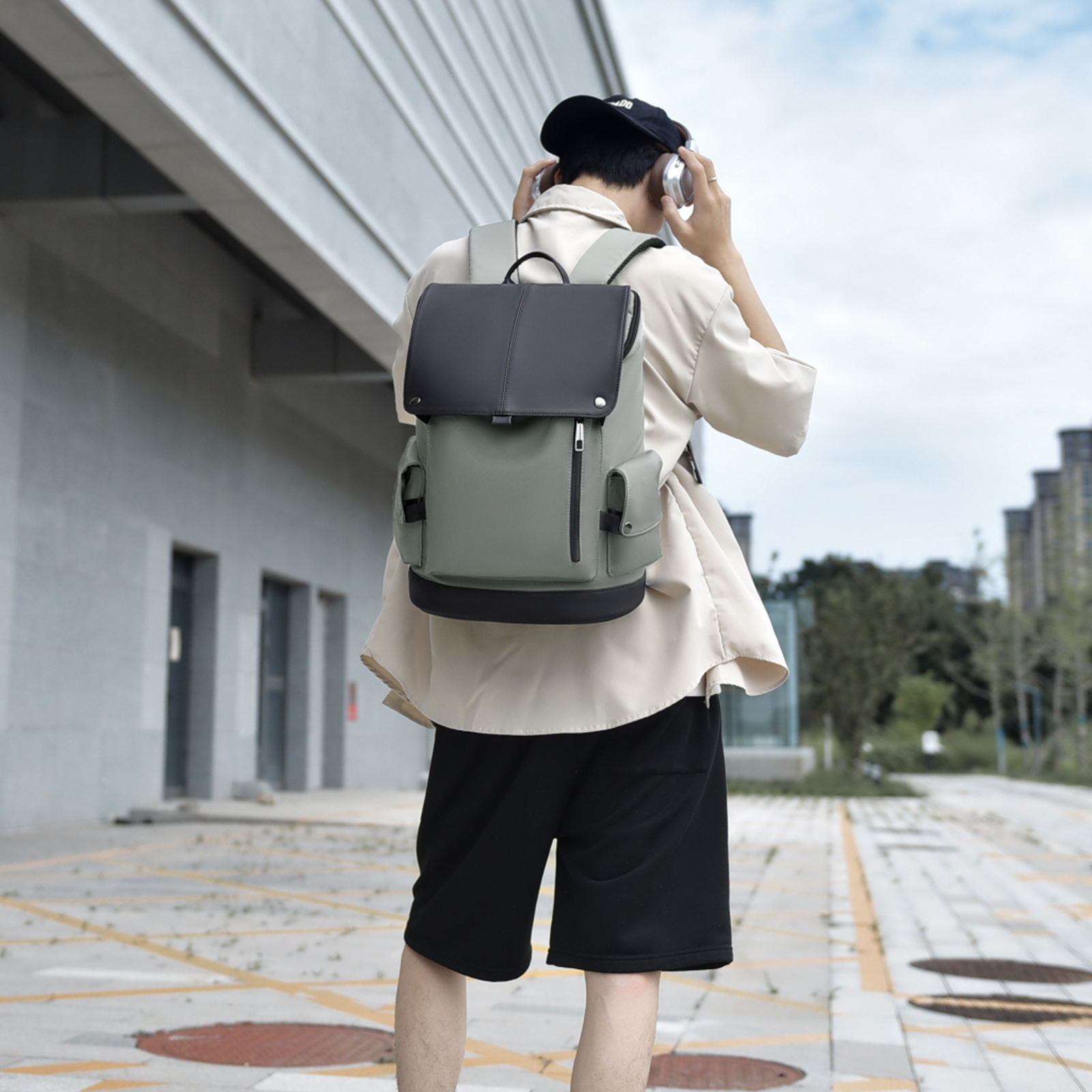 15.6in Laptop Backpack Oxford  - đánh giá và giá Hiking Backpack Waterproof
