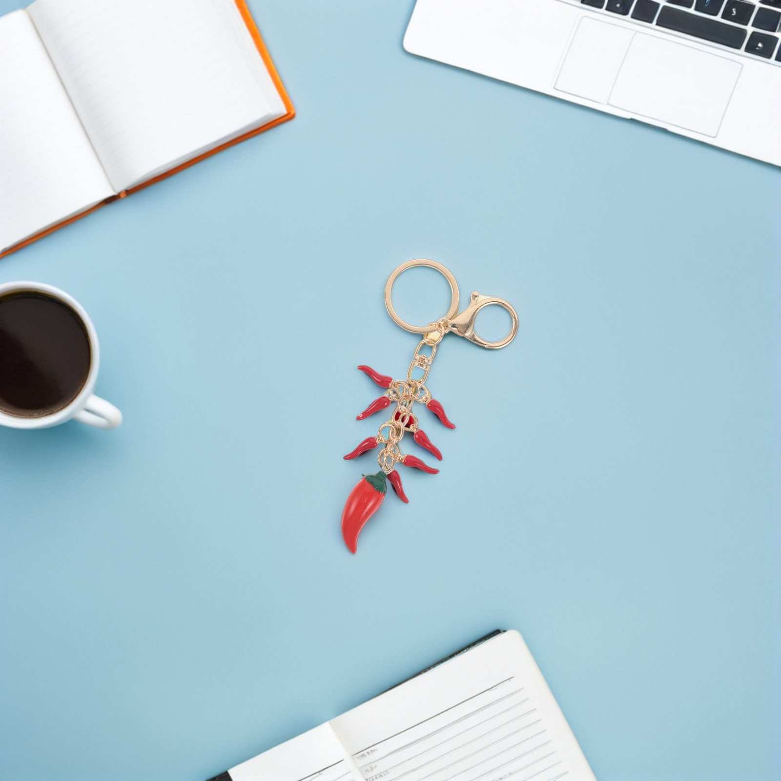 2Pcs Red Chili Pepper Keychain - đánh giá và giá Mini Backpack Purse