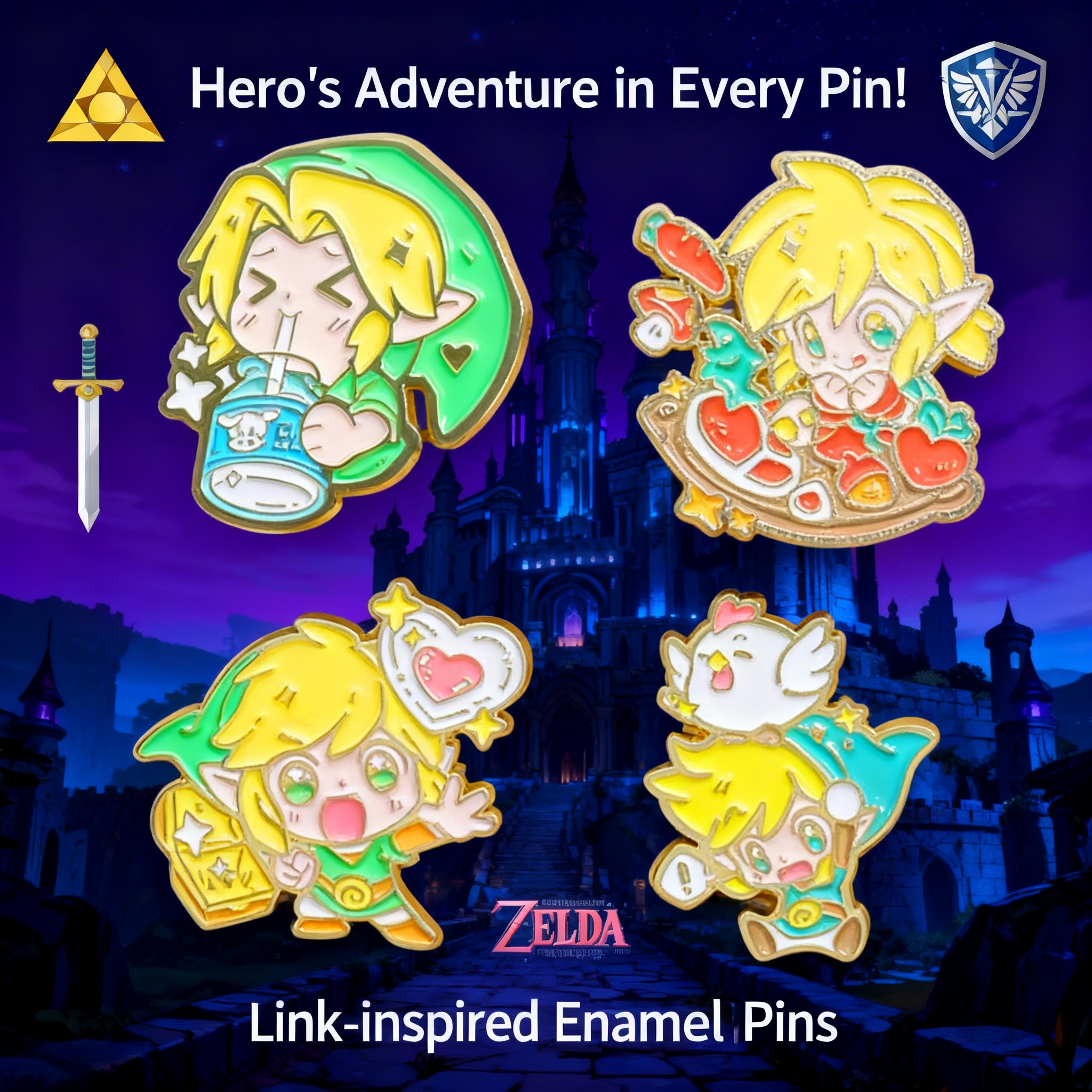 Adventure Game Badges Enamel P - đánh giá và giá Fashion Backpack Women