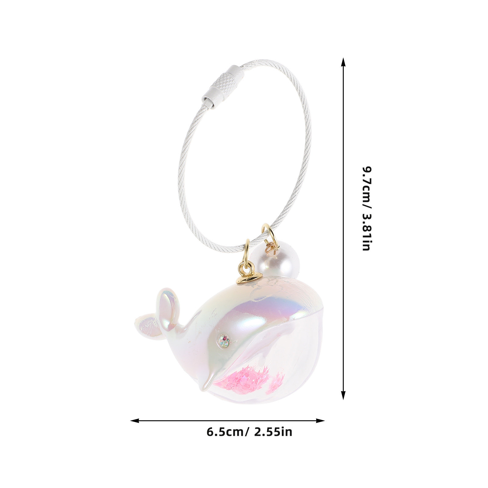Adorable Whale Keychain Charm  - đánh giá và giá Mini Backpack Purse