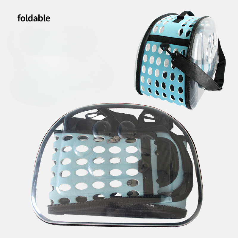 Transparent Pet Carrier Sling  - đánh giá và giá Foldable Backpack Small