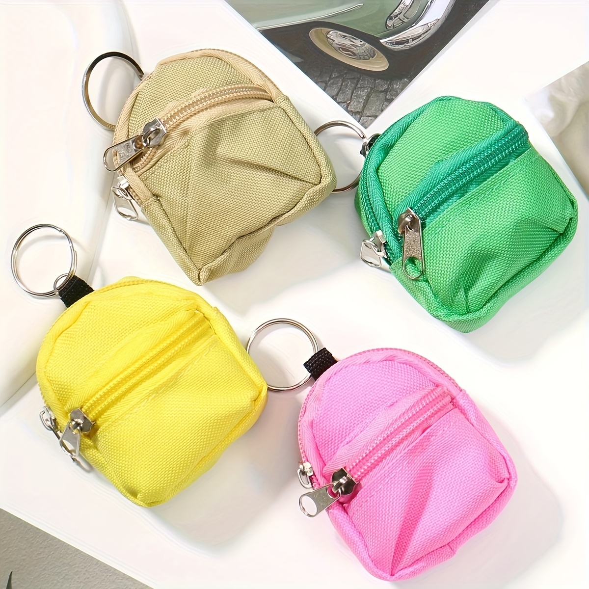 1pc Cute Mini Backpack Keychai - đánh giá và giá Mini Backpack Purse