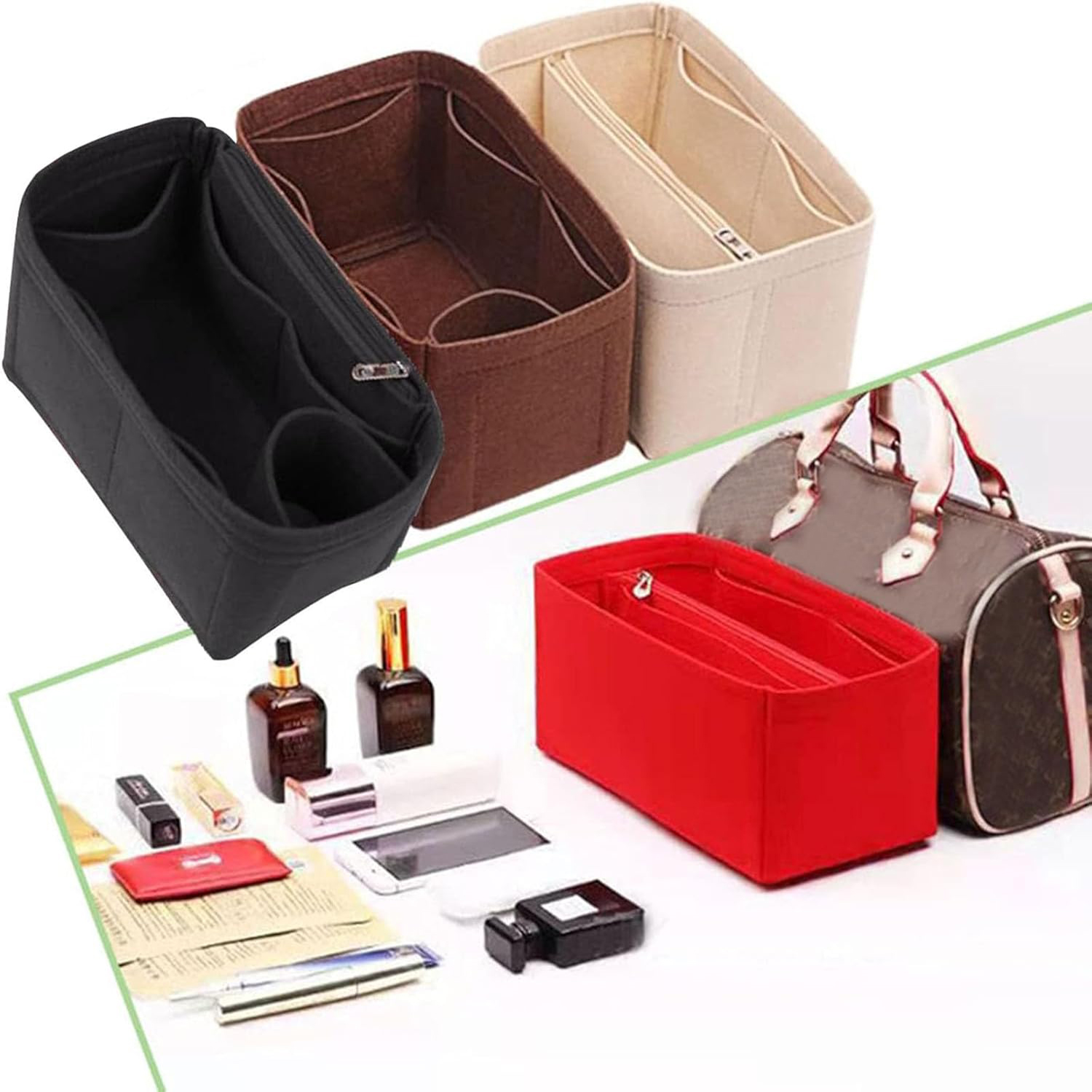 Purse Inserts for Speedy 25/30 - đánh giá và giá Backpack Insert Organizer