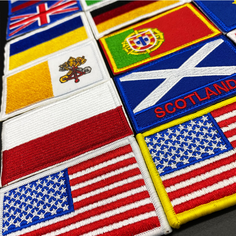 Country Flag Embroidered hook  - đánh giá và giá Rucksack Military Style