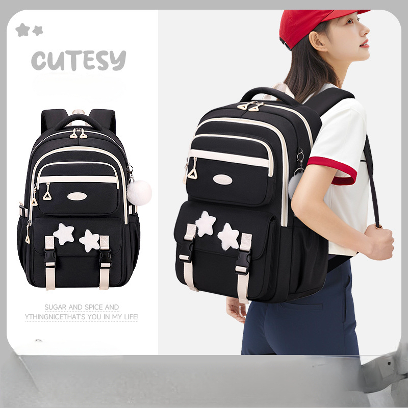 Cute Girls School Backpack Pin - đánh giá và giá School Backpack Teen