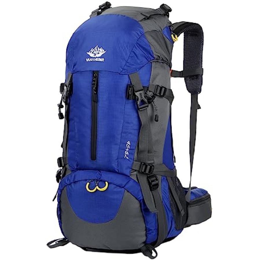 50L Hiking Backpack Men Campin - đánh giá và giá Rain Cover Backpack