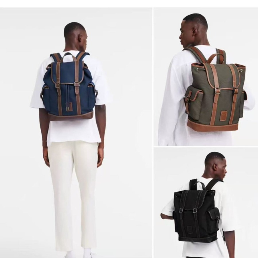 【New Arrival】Vintage Canvas Ba - đánh giá và giá Leather Backpack Vintage