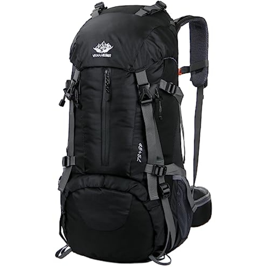 50L Hiking Backpack Men Campin - đánh giá và giá Rain Cover Backpack