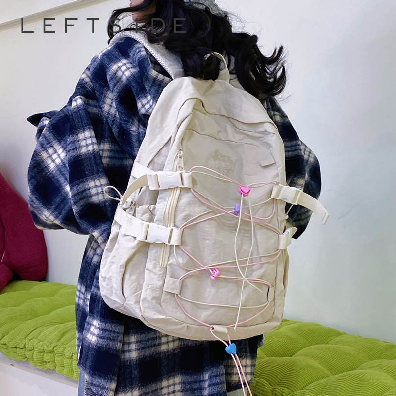 LEFTSIDE Women's Nylon Backpac - đánh giá và giá School Backpack Teen